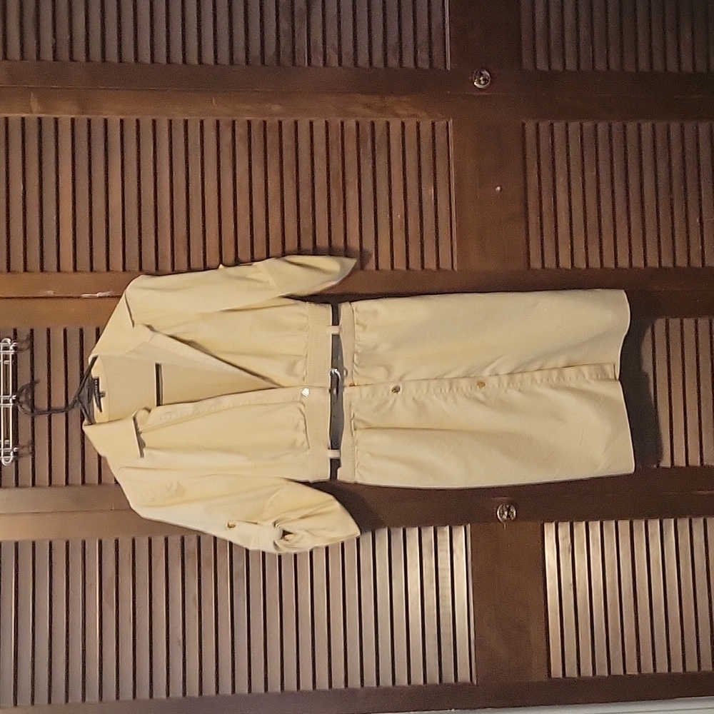 Sz 2 Tan Antonio Melani Button Up Dress